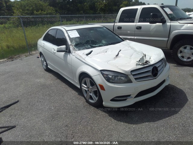 MERCEDES-BENZ C-CLASS 2011 wddgf5eb6br184353