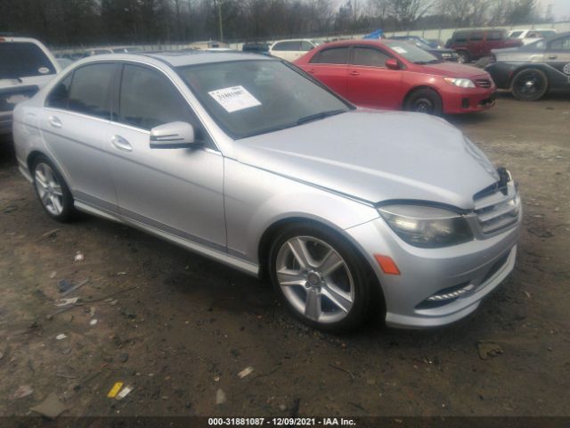 MERCEDES-BENZ C-CLASS 2011 wddgf5eb6br184823