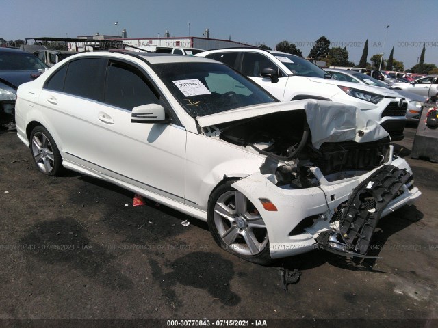 MERCEDES-BENZ C-CLASS 2011 wddgf5eb6br187205