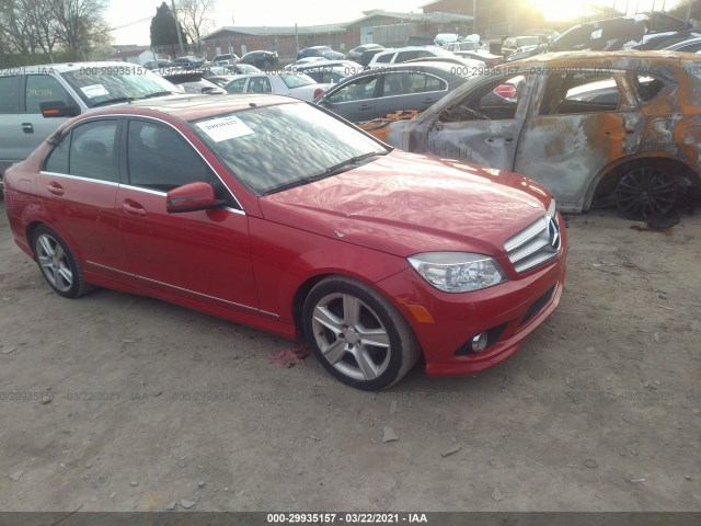 MERCEDES-BENZ C-CLASS 2010 wddgf5eb7ar104296