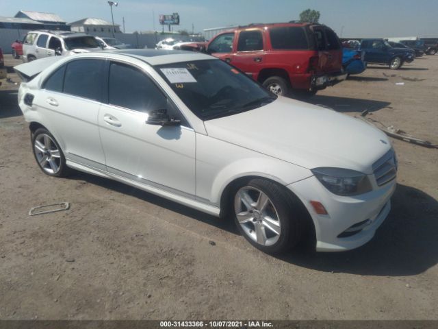 MERCEDES-BENZ C-CLASS 2011 wddgf5eb7br160482