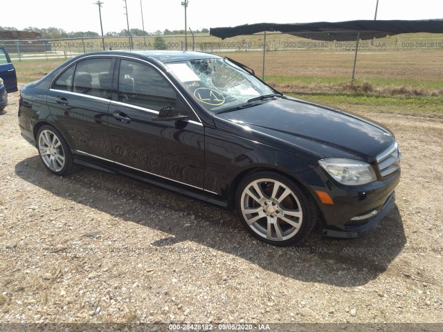 MERCEDES-BENZ C-CLASS 2011 wddgf5eb7br168713