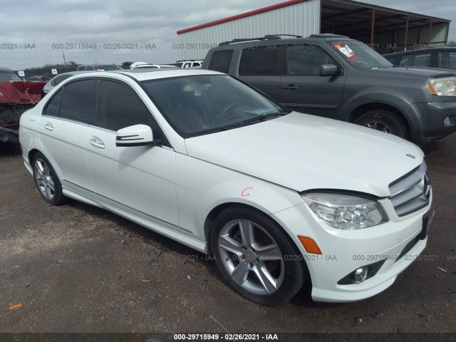 MERCEDES-BENZ C-CLASS 2010 wddgf5eb8ar091445