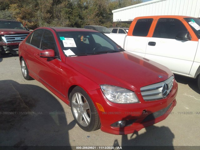 MERCEDES-BENZ C-CLASS 2010 wddgf5eb8ar092515