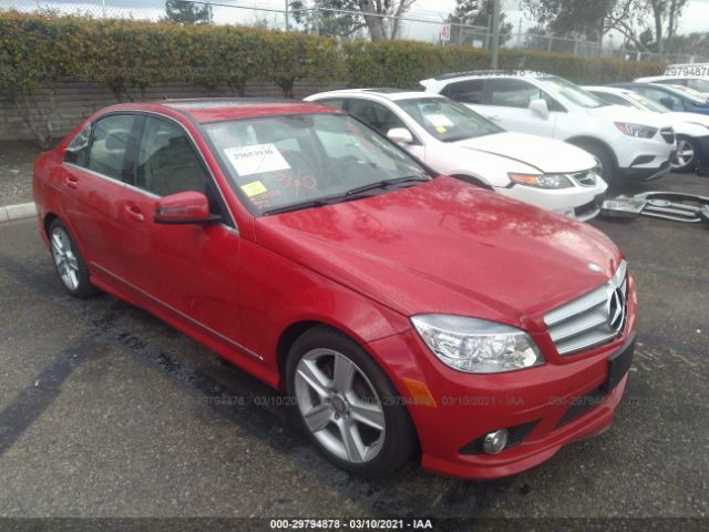 MERCEDES-BENZ C-CLASS 2010 wddgf5eb8ar100337