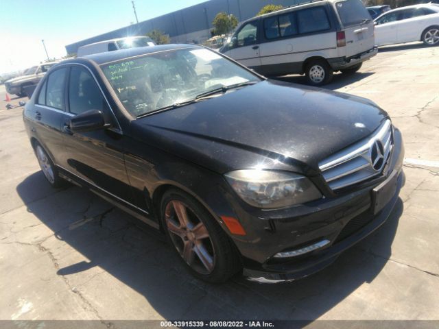 MERCEDES-BENZ C-CLASS 2011 wddgf5eb8br136711