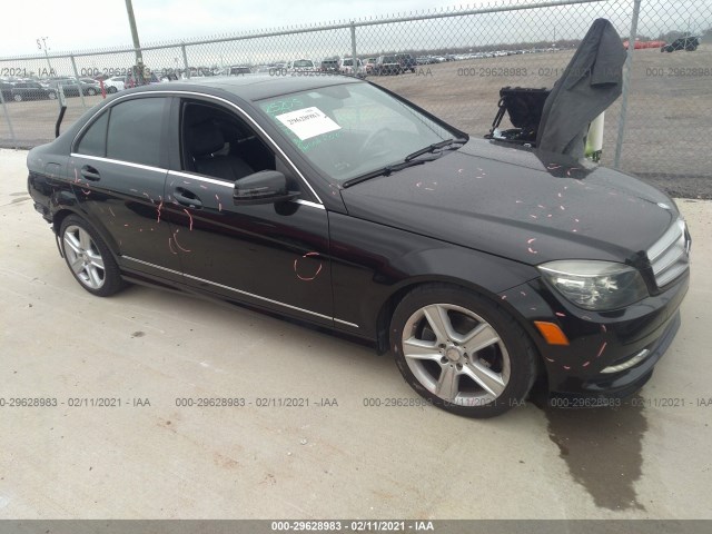 MERCEDES-BENZ C-CLASS 2011 wddgf5eb8br137230