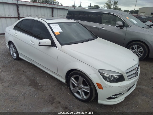 MERCEDES-BENZ C-CLASS 2011 wddgf5eb8br148213