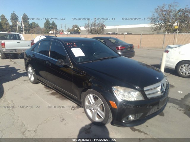 MERCEDES-BENZ C-CLASS 2010 wddgf5eb9ar104218