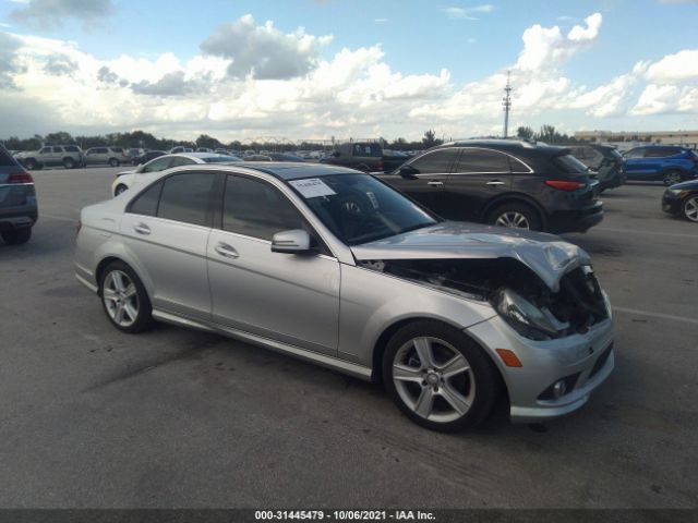 MERCEDES-BENZ C-CLASS 2010 wddgf5eb9ar112545