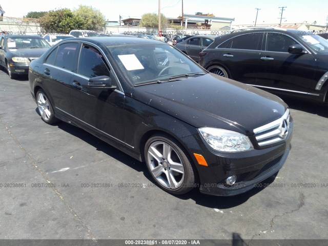 MERCEDES-BENZ C-CLASS 2010 wddgf5eb9ar119091