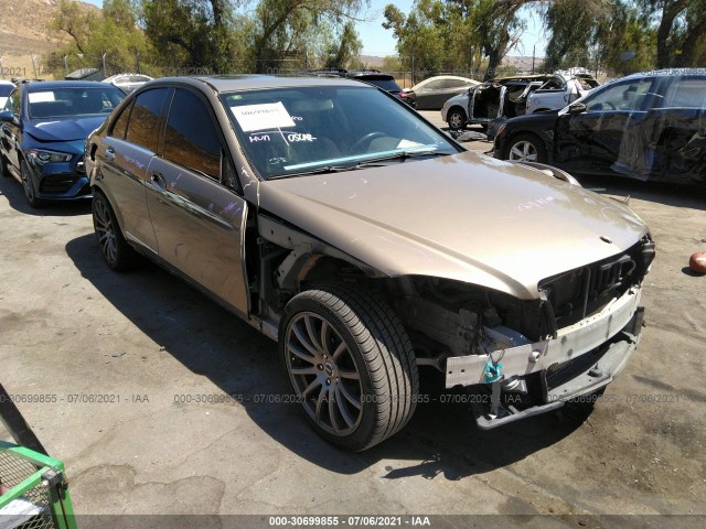 MERCEDES-BENZ C-CLASS 2010 wddgf5eb9ar129202