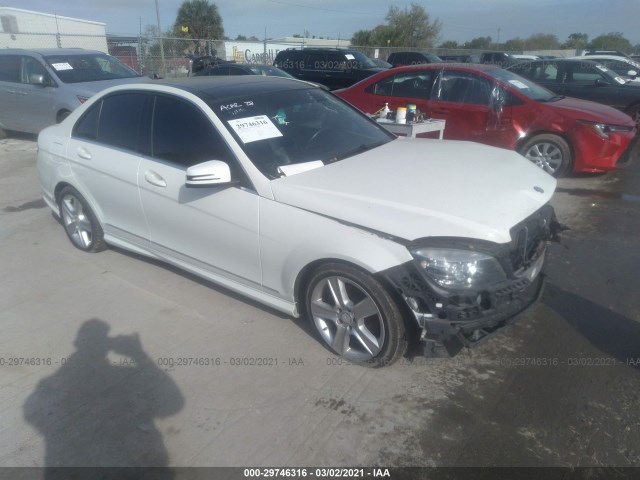 MERCEDES-BENZ C-CLASS 2011 wddgf5eb9ba451998