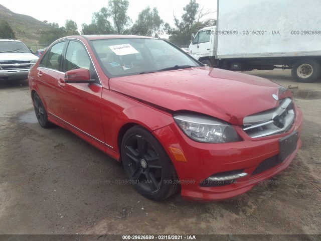 MERCEDES-BENZ C-CLASS 2011 wddgf5eb9br175775