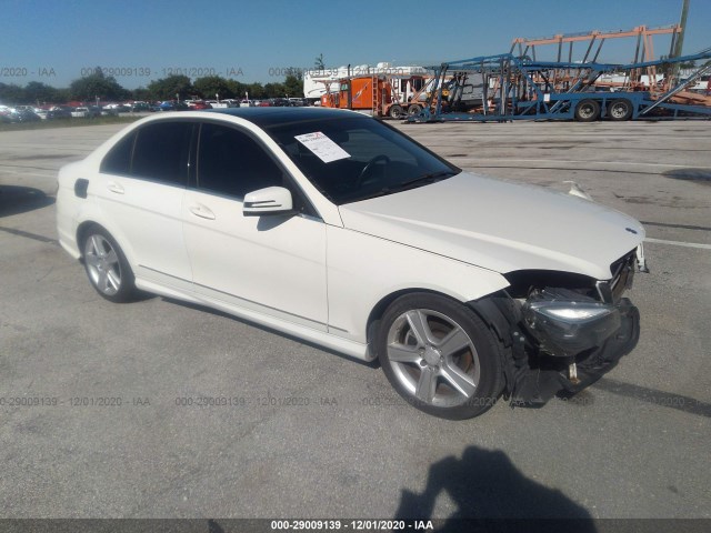 MERCEDES-BENZ C-CLASS 2011 wddgf5eb9br180751