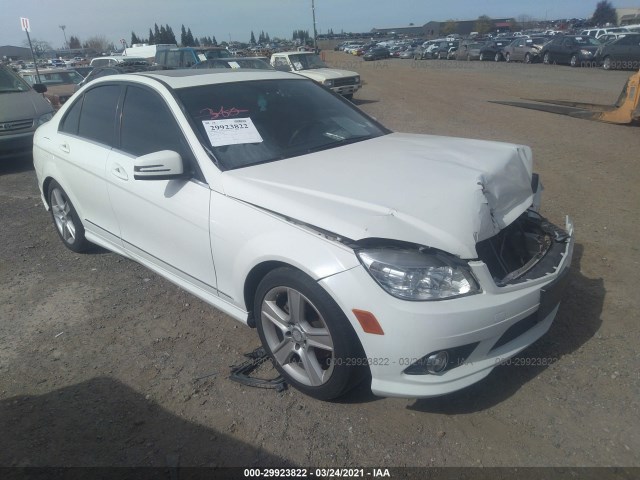 MERCEDES-BENZ C-CLASS 2010 wddgf5ebxar120055