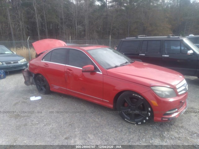 MERCEDES-BENZ C-CLASS 2011 wddgf5ebxba413230