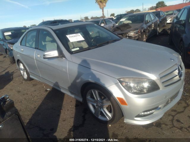 MERCEDES-BENZ C-CLASS 2011 wddgf5ebxba417231