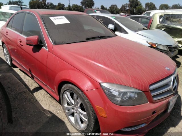 MERCEDES-BENZ C-CLASS 2011 wddgf5ebxba511559