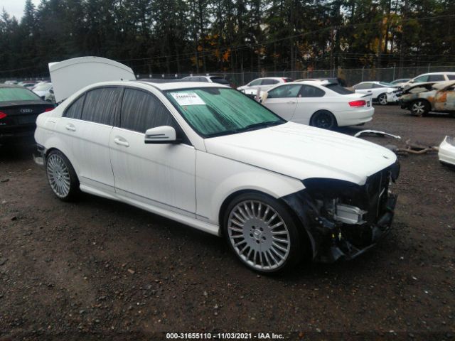 MERCEDES-BENZ C-CLASS 2011 wddgf5ebxba522786