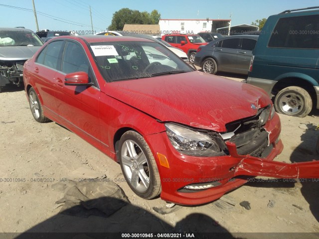 MERCEDES-BENZ C-CLASS 2011 wddgf5ebxbr134989