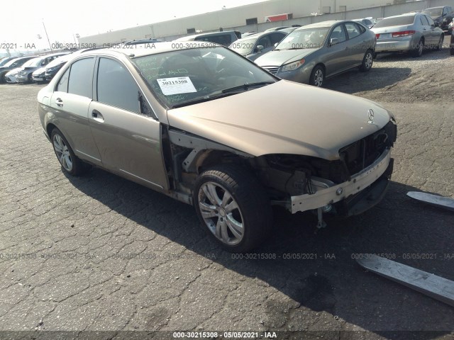 MERCEDES-BENZ C-CLASS 2011 wddgf5ebxbr161772