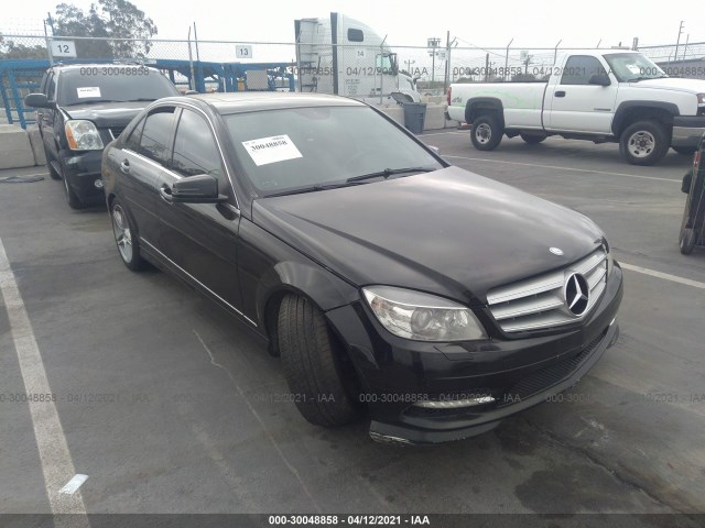 MERCEDES-BENZ C-CLASS 2011 wddgf5gb2bf647524