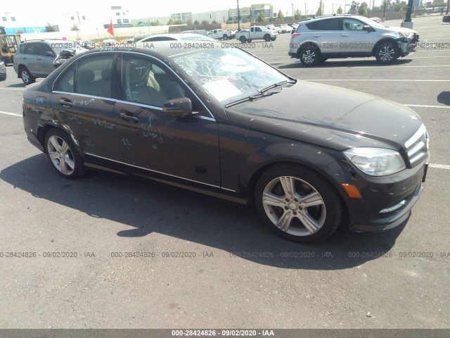 MERCEDES-BENZ C-CLASS 2011 wddgf5gb3bf651436