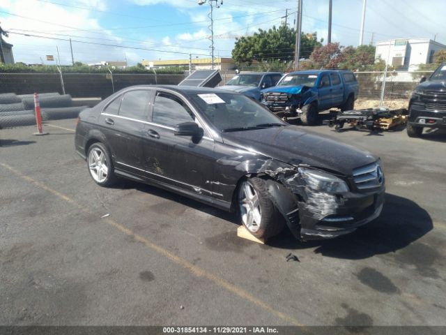 MERCEDES-BENZ C-CLASS 2011 wddgf5gb6br137210