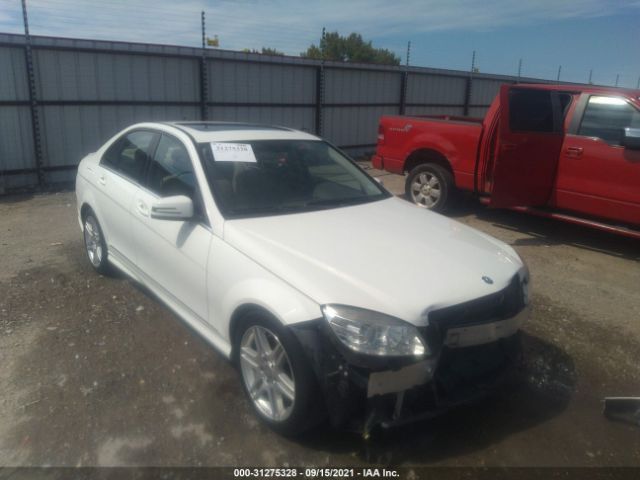 MERCEDES-BENZ C-CLASS 2010 wddgf5gb8af453739