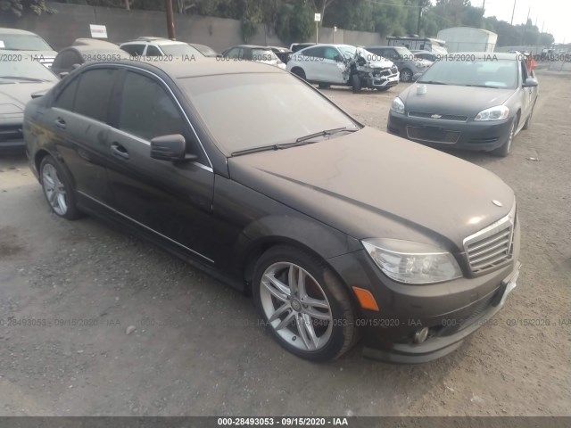 MERCEDES-BENZ C-CLASS 2010 wddgf5gb9ar107245