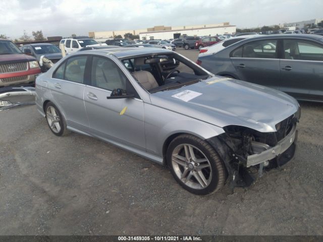 MERCEDES-BENZ C-CLASS 2013 wddgf5hb0da778286