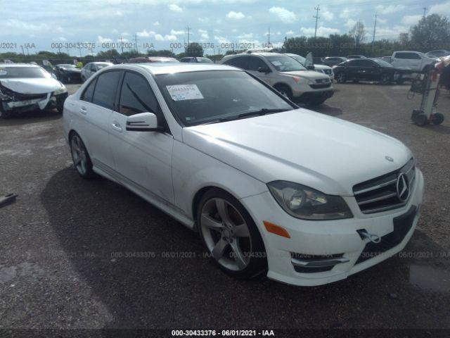 MERCEDES-BENZ C-CLASS 2014 wddgf5hb0ea945845