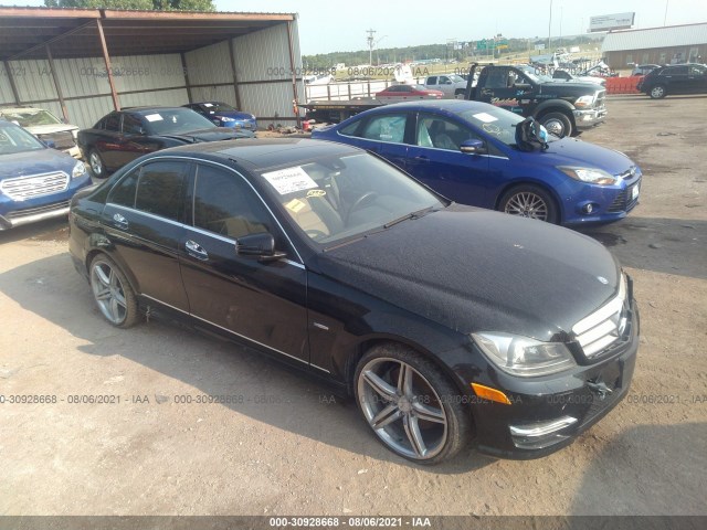 MERCEDES-BENZ C-CLASS 2012 wddgf5hb1cr201167