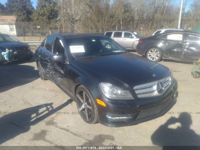 MERCEDES-BENZ C-CLASS 2013 wddgf5hb1dr245218