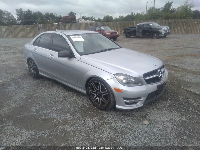 MERCEDES-BENZ C-CLASS 2013 wddgf5hb2da838035