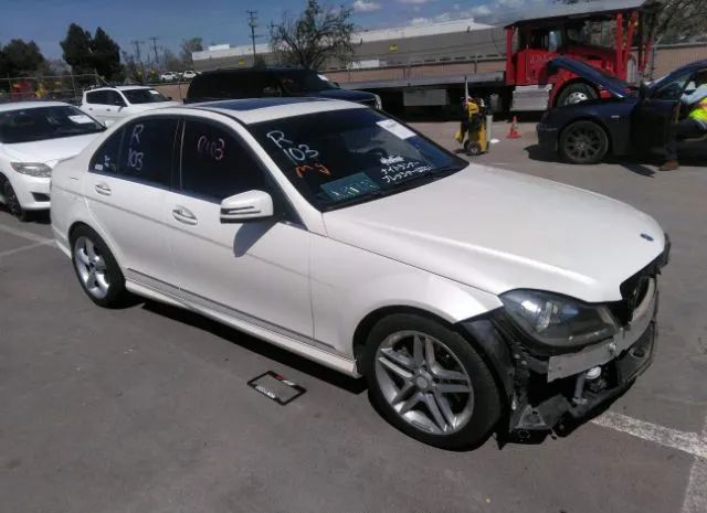 MERCEDES-BENZ C-CLASS 2013 wddgf5hb2dg107943