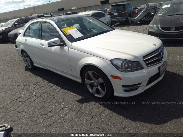 MERCEDES-BENZ C-CLASS 2014 wddgf5hb3eg175234