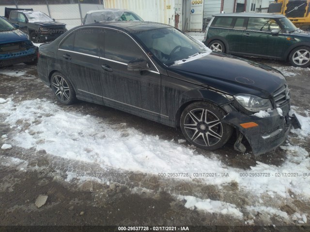 MERCEDES-BENZ C-CLASS 2014 wddgf5hb3eg222844