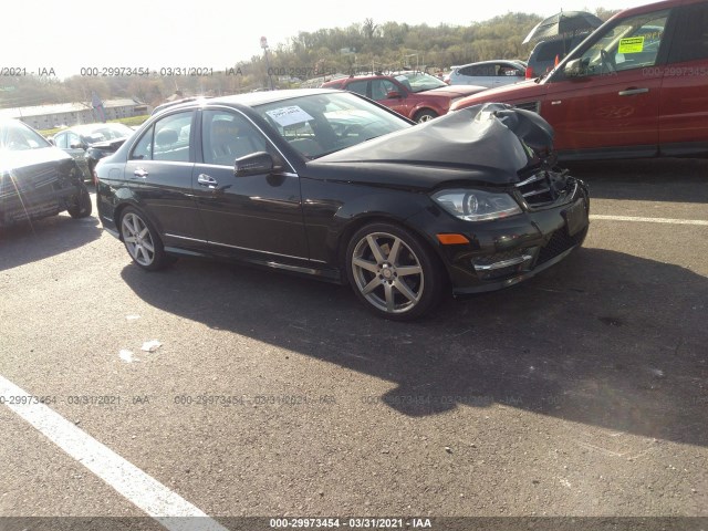 MERCEDES-BENZ C-CLASS 2014 wddgf5hb3er312760