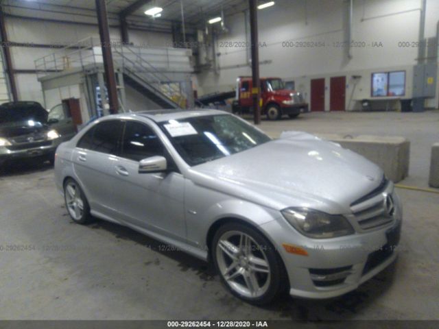 MERCEDES-BENZ C-CLASS 2012 wddgf5hb4ca649966