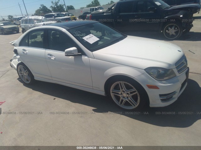 MERCEDES-BENZ C-CLASS 2013 wddgf5hb5da873605