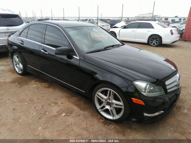 MERCEDES-BENZ C-CLASS 2013 wddgf5hb7da777474