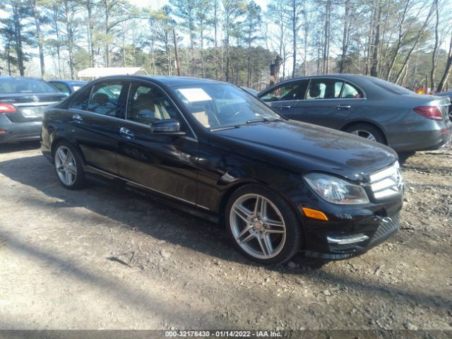 MERCEDES-BENZ C-CLASS 2013 wddgf5hb7dr242307