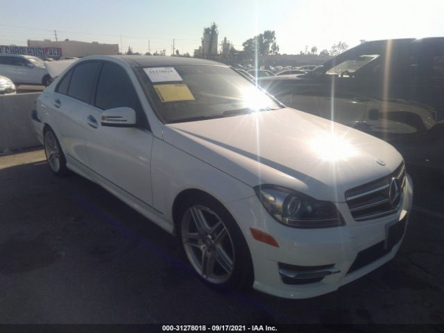 MERCEDES-BENZ C-CLASS 2014 wddgf5hb7er304886