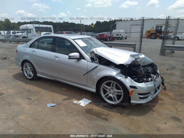 MERCEDES-BENZ C-CLASS 2012 wddgf5hb8cr222243