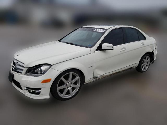 MERCEDES-BENZ C-CLASS 2012 wddgf5hb8cr238975