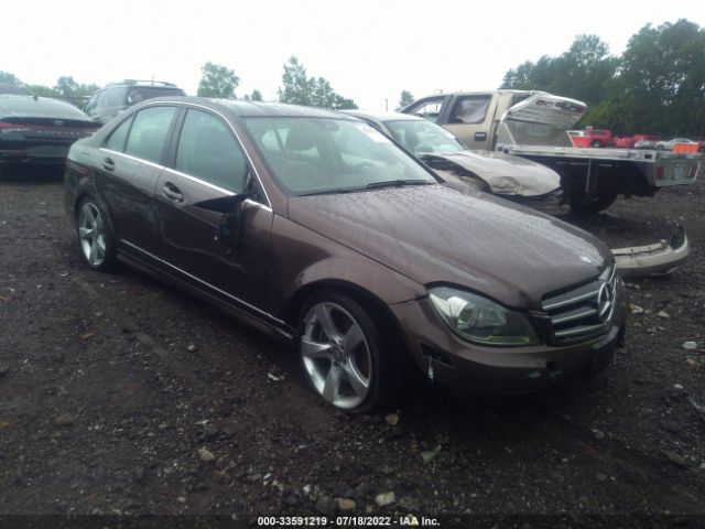 MERCEDES-BENZ C-CLASS 2014 wddgf5hb8ea942014