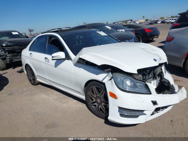 MERCEDES-BENZ C-CLASS 2013 wddgf5hb9dg087657