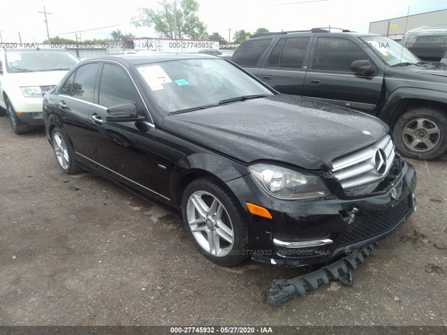 MERCEDES-BENZ C-CLASS 2012 wddgf5hbxcr197815